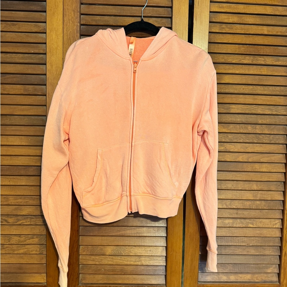 SKIMS Terry Zip-Up Hoodie + Shorts Set